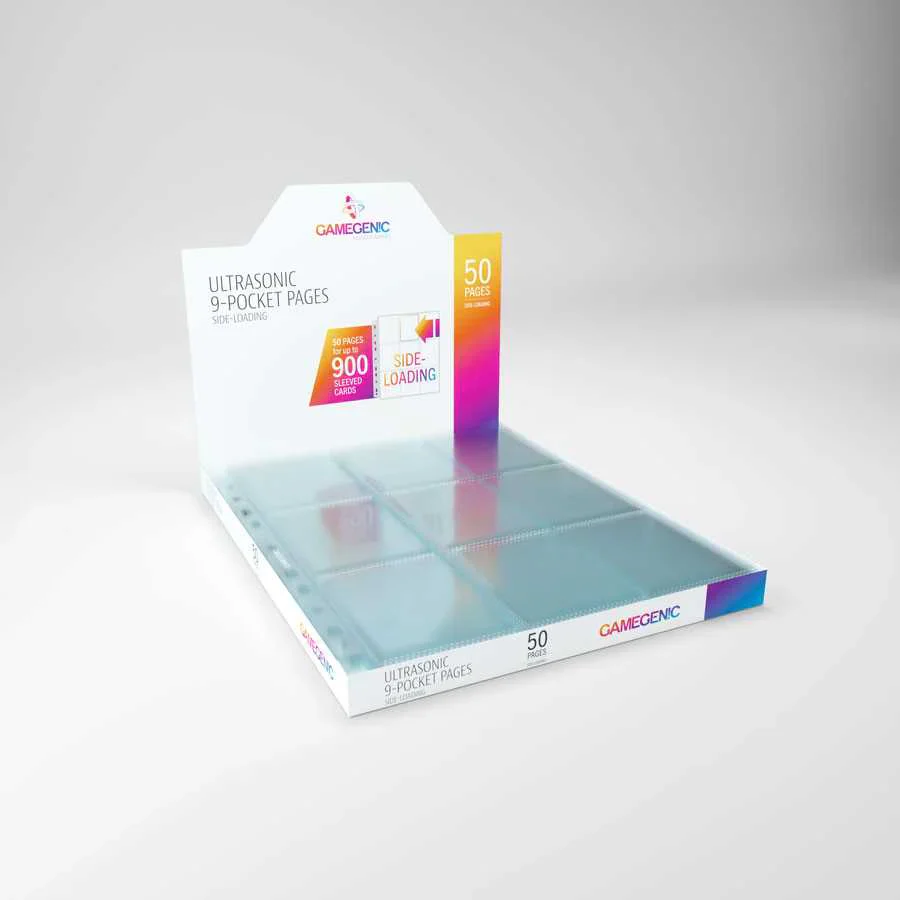 9-Pocket Pages: Ultrasonic Top Loading Singles
