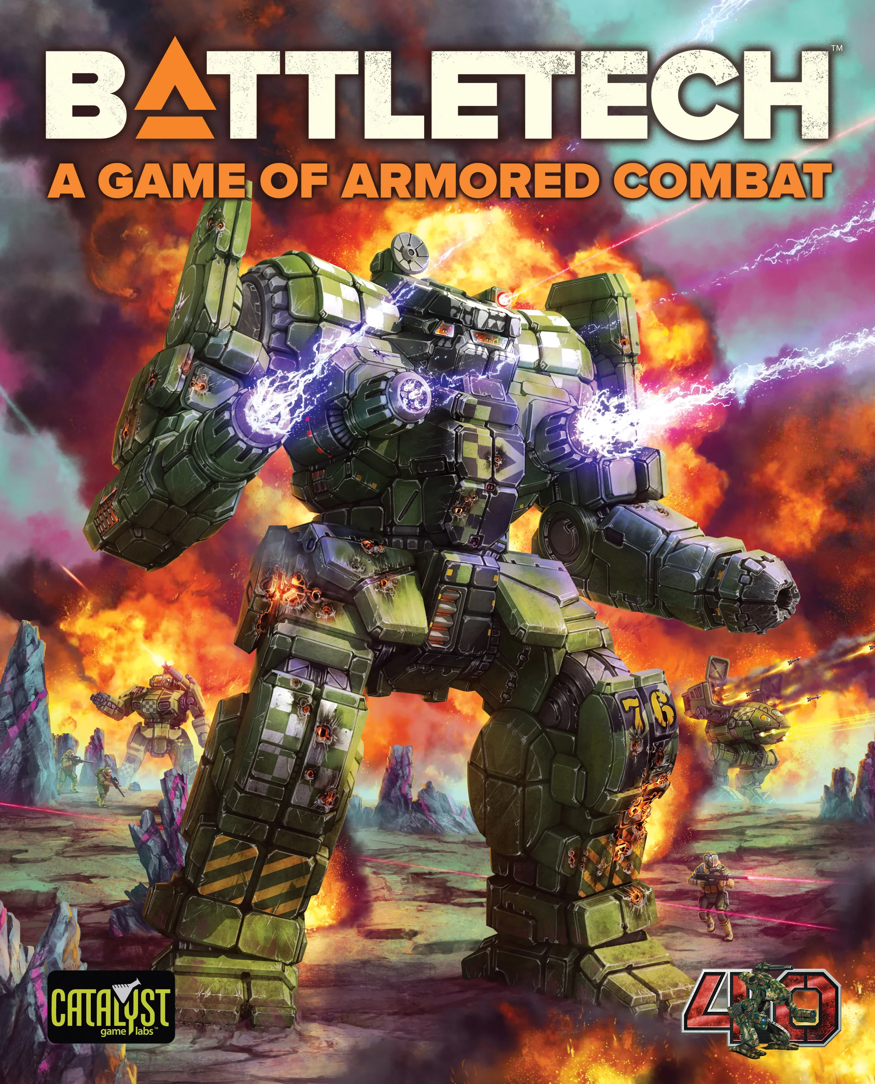 BattleTech A Game of Armoured Combat 40th Anniversary