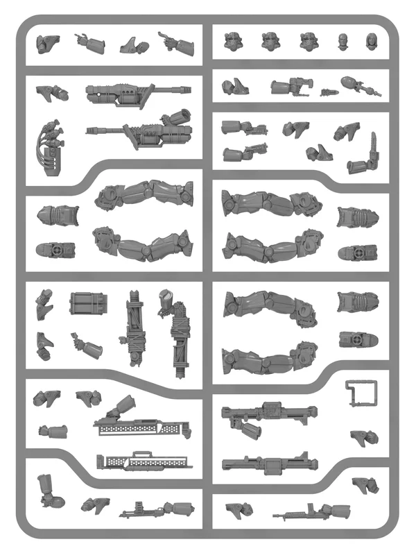 Fallout: Wasteland Warfare - Brotherhood of Steel: Heavy Armor (T45) - Image 3