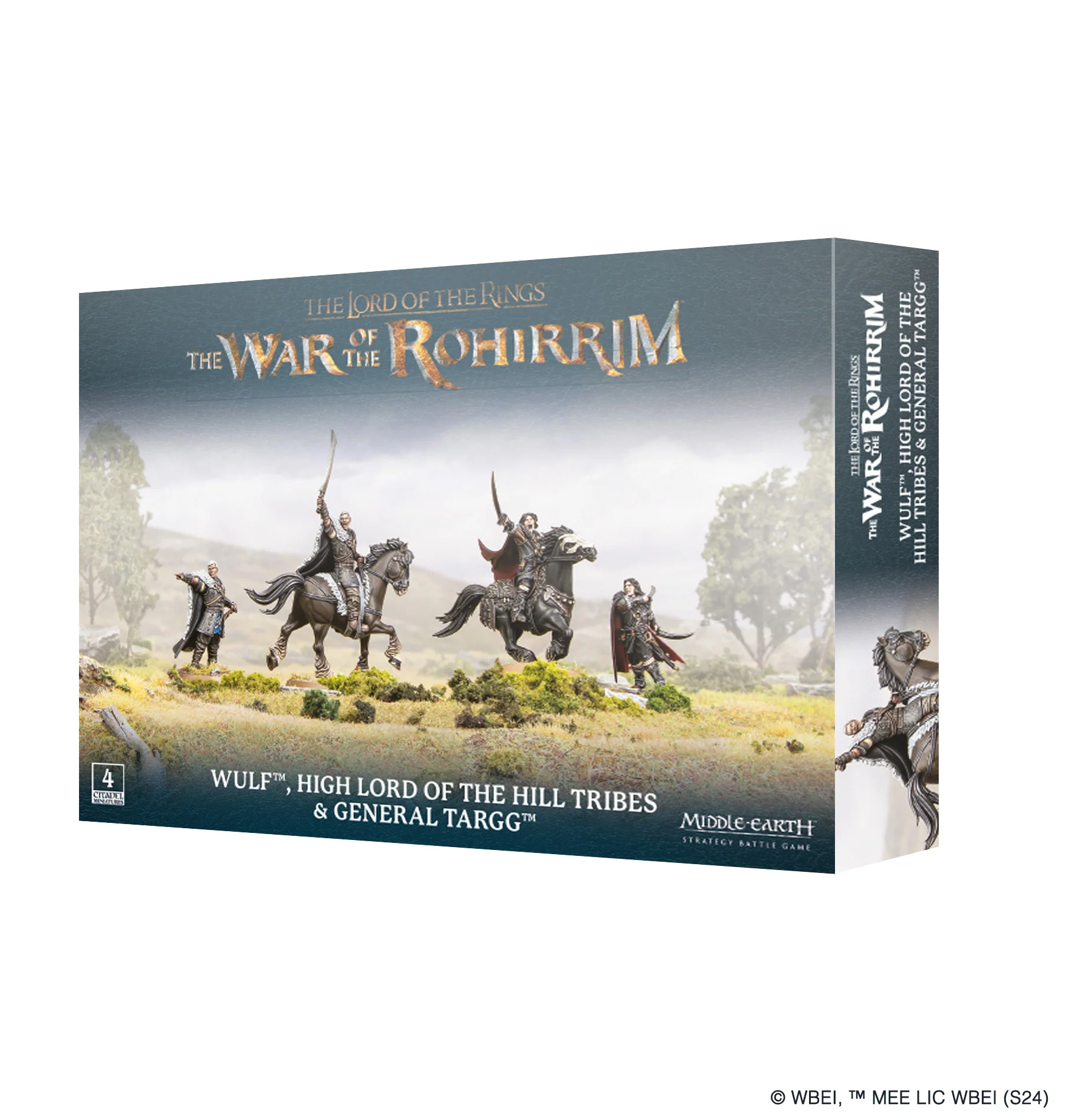iddle-Earth Strategy Battle Game: Wulf High Lord of the Hill Tribes & General Taragg