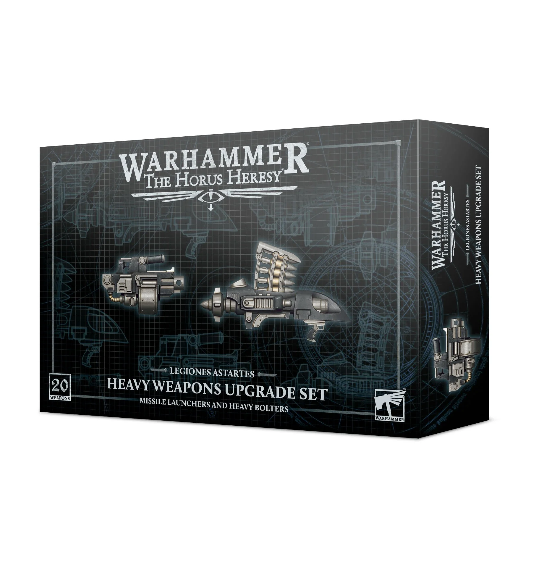 Legion Astartes: Heavy Weapons Upgrade Set - Missile Launchers and Heavy bolter