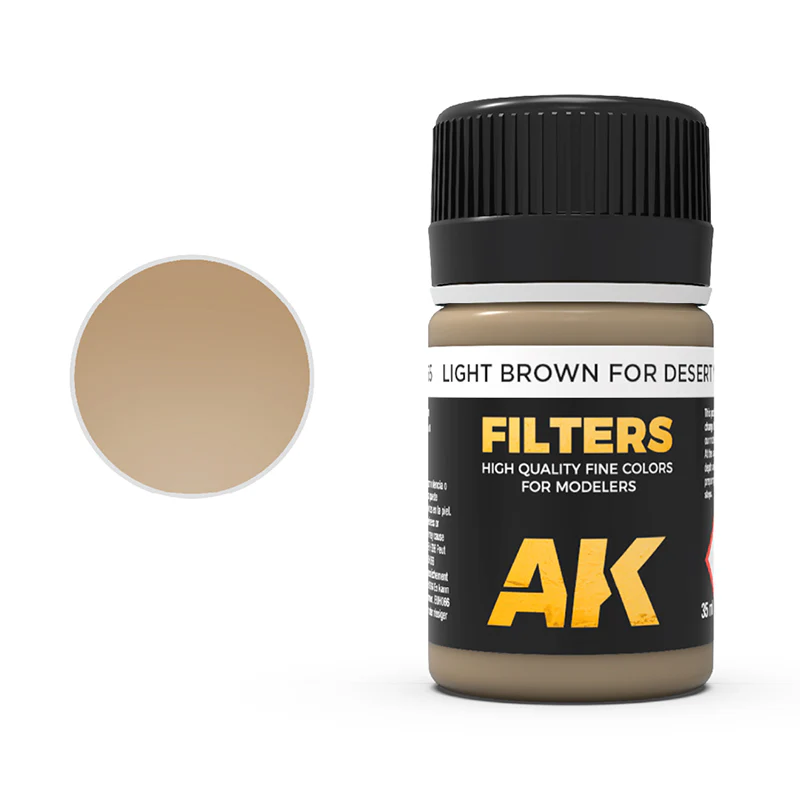 Light Brown Filter For Desert Yellow