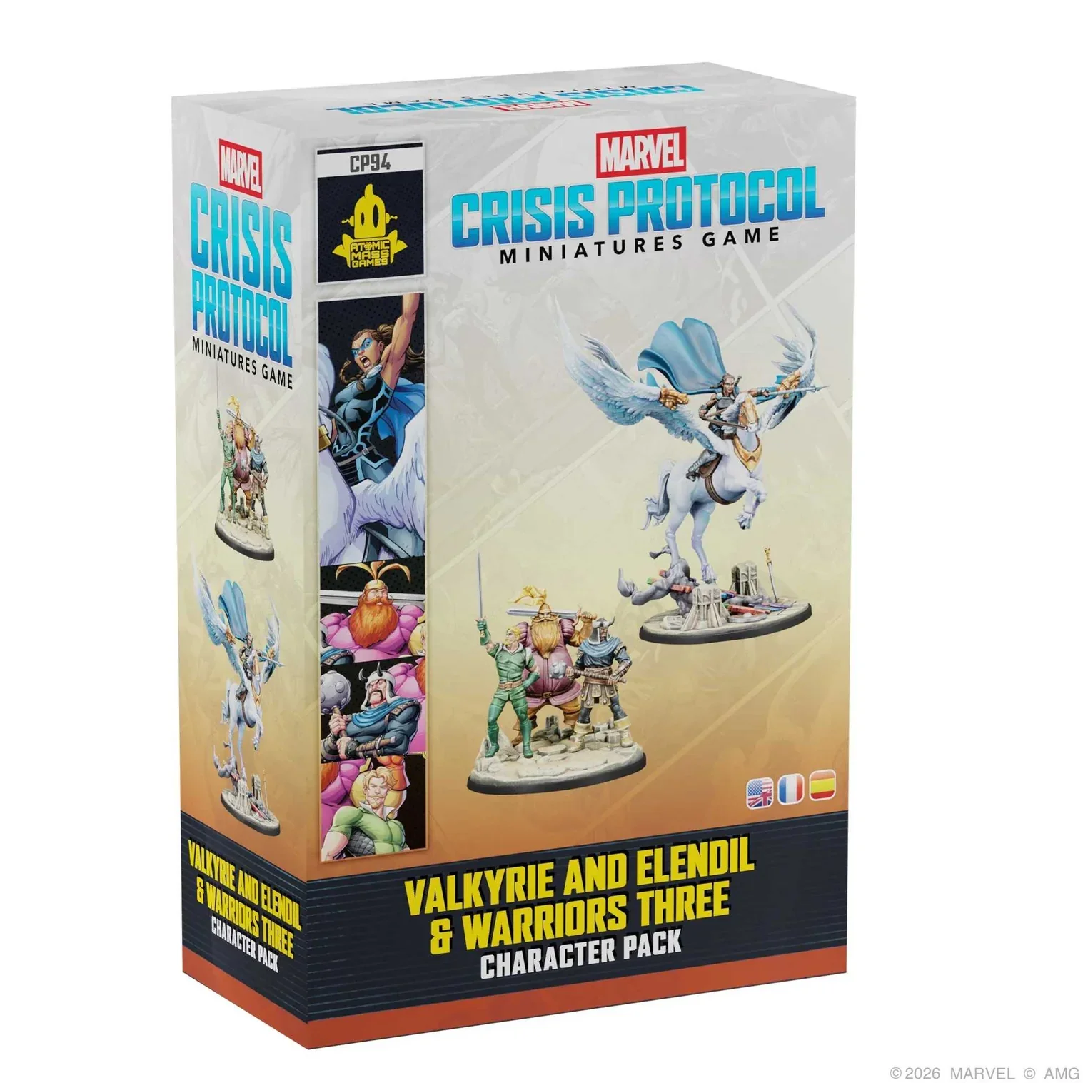 Marvel Crisis Protocol: Valkyrie on Aragon & Warriors Three