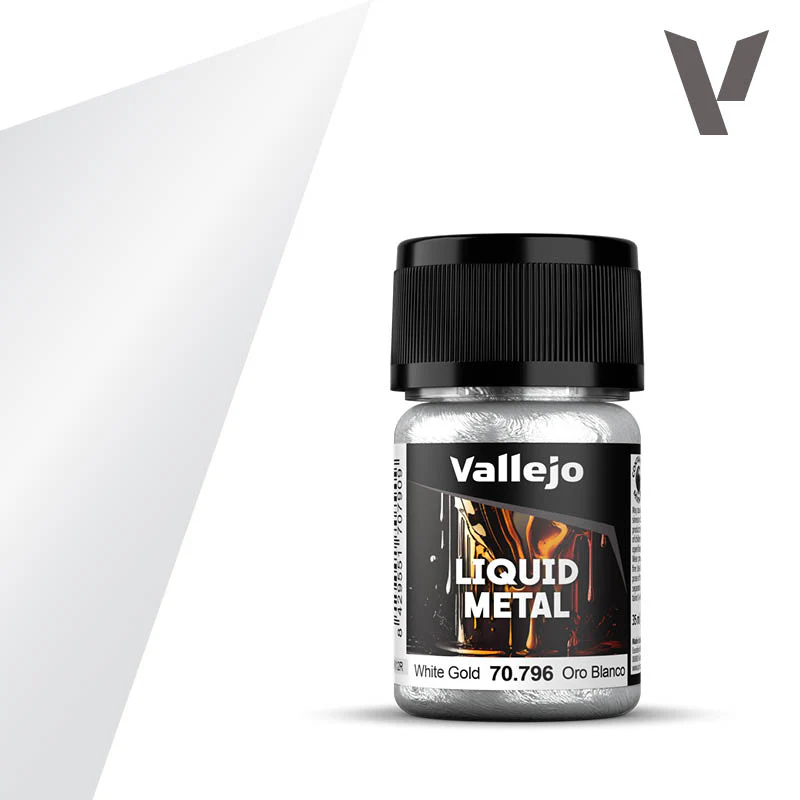 Model Color: Liquid Metal - White Gold