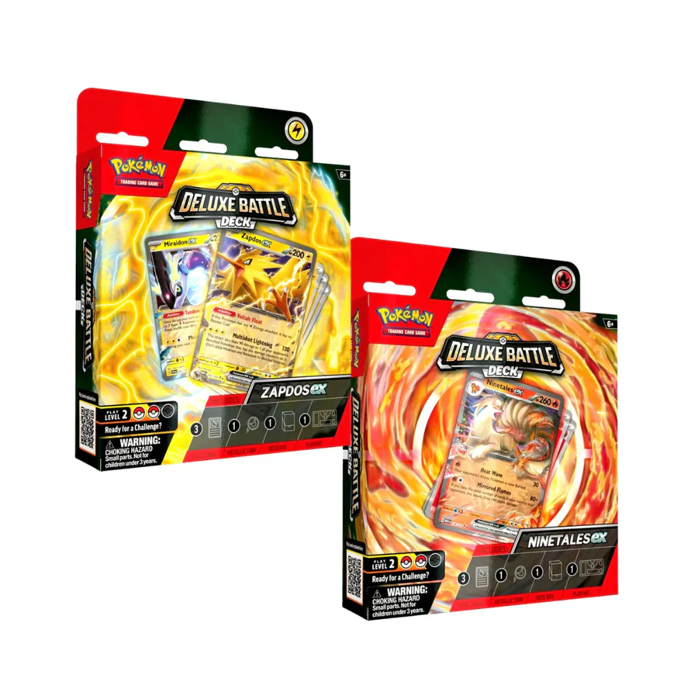 Pokémon TCG: Deluxe Battle Deck - Ninetales and Zapdos