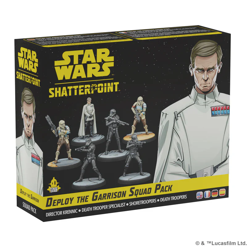 Star Wars Shatterpoint: Deploy The Garrison Squad Pack