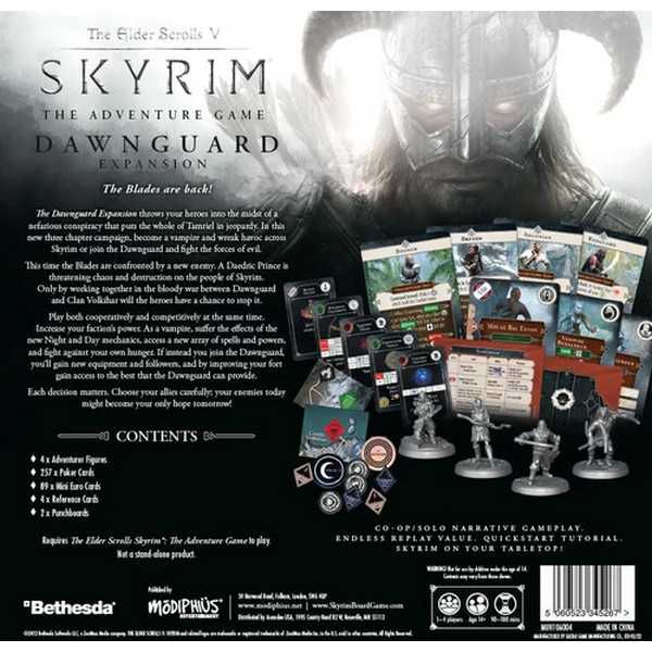 The Elder Scrolls: Skyrim - Adventure Board Game - Dawnguard Expansion - Image 2