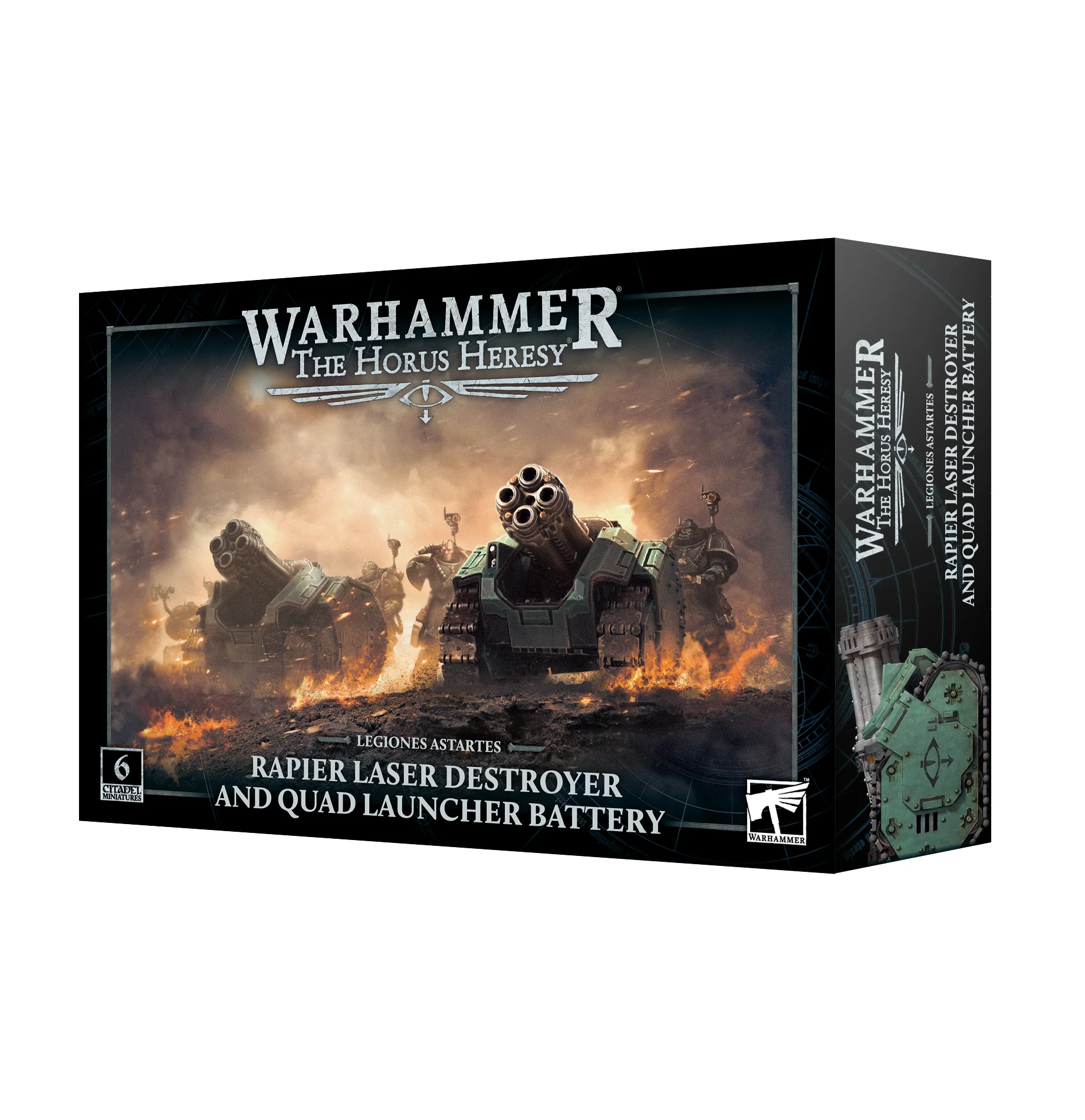 The Horus Heresy: Rapier Laser Destroyer and Quad Launch Battery