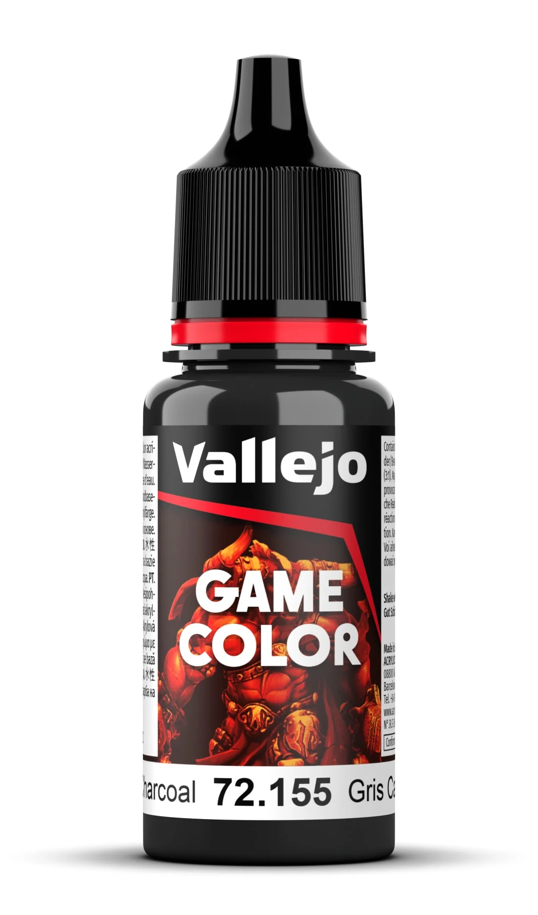 Vallejo Game Color: Charcoal (18ml)