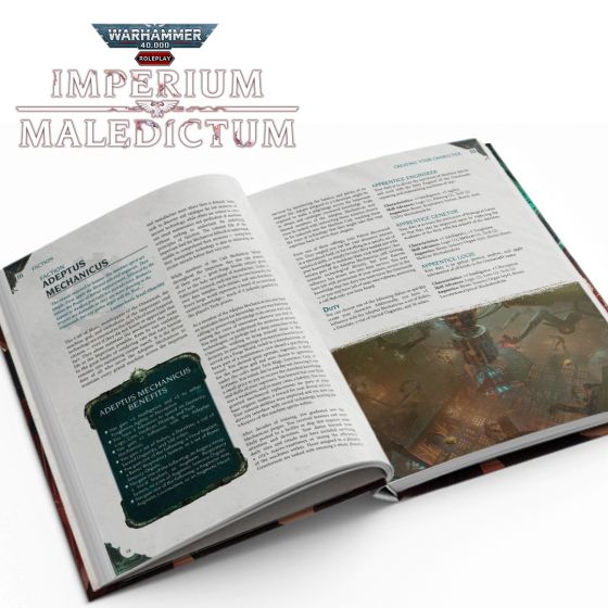 Warhammer 40,000 Roleplay: Imperium Maledictum Core Rulebook - Image 3