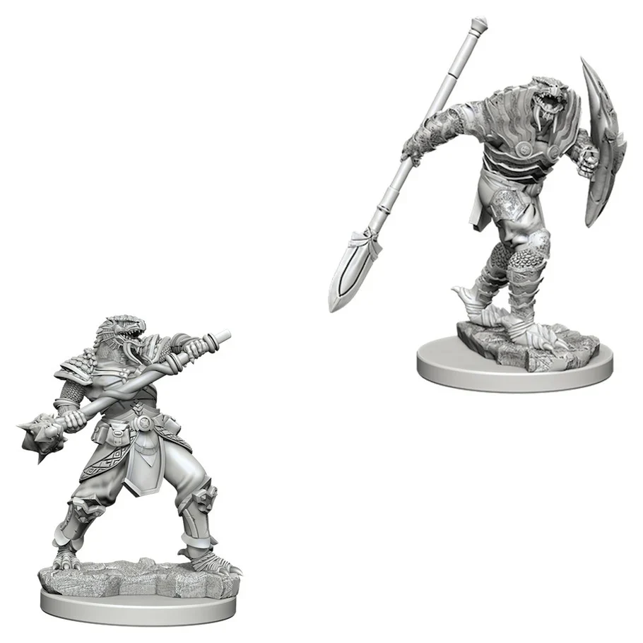 D&D Nolzurs Marvelous Miniatures: Dragonborn Male Fighter with Spear