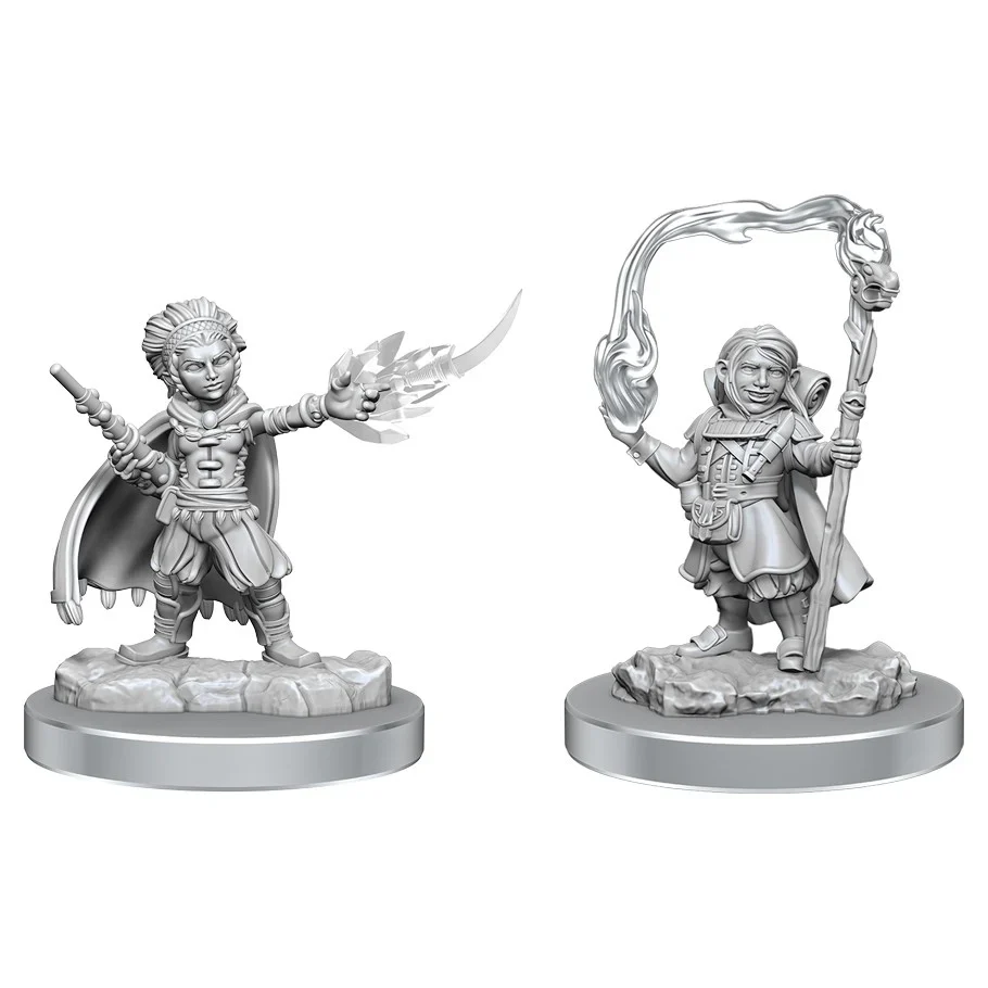 D&D Nolzurs Marvelous Miniatures: Halfling Wizards