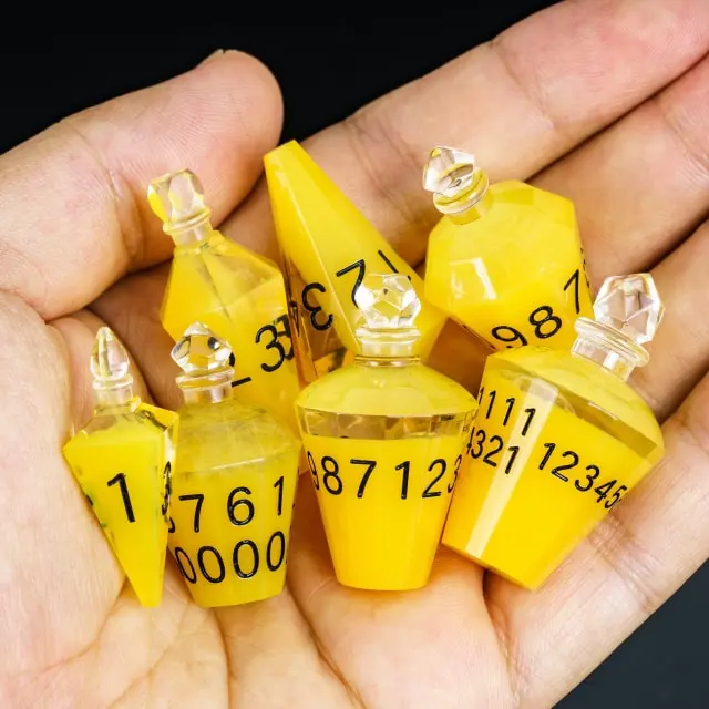 Yellow Potion Bottle Dice - Image 2